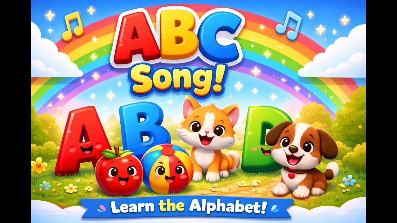ABC Song for Kids 🎵 | Learn Alphabets A to Z | #kidsvideo #rhymes#cartoon #KidsNurseryRhymes