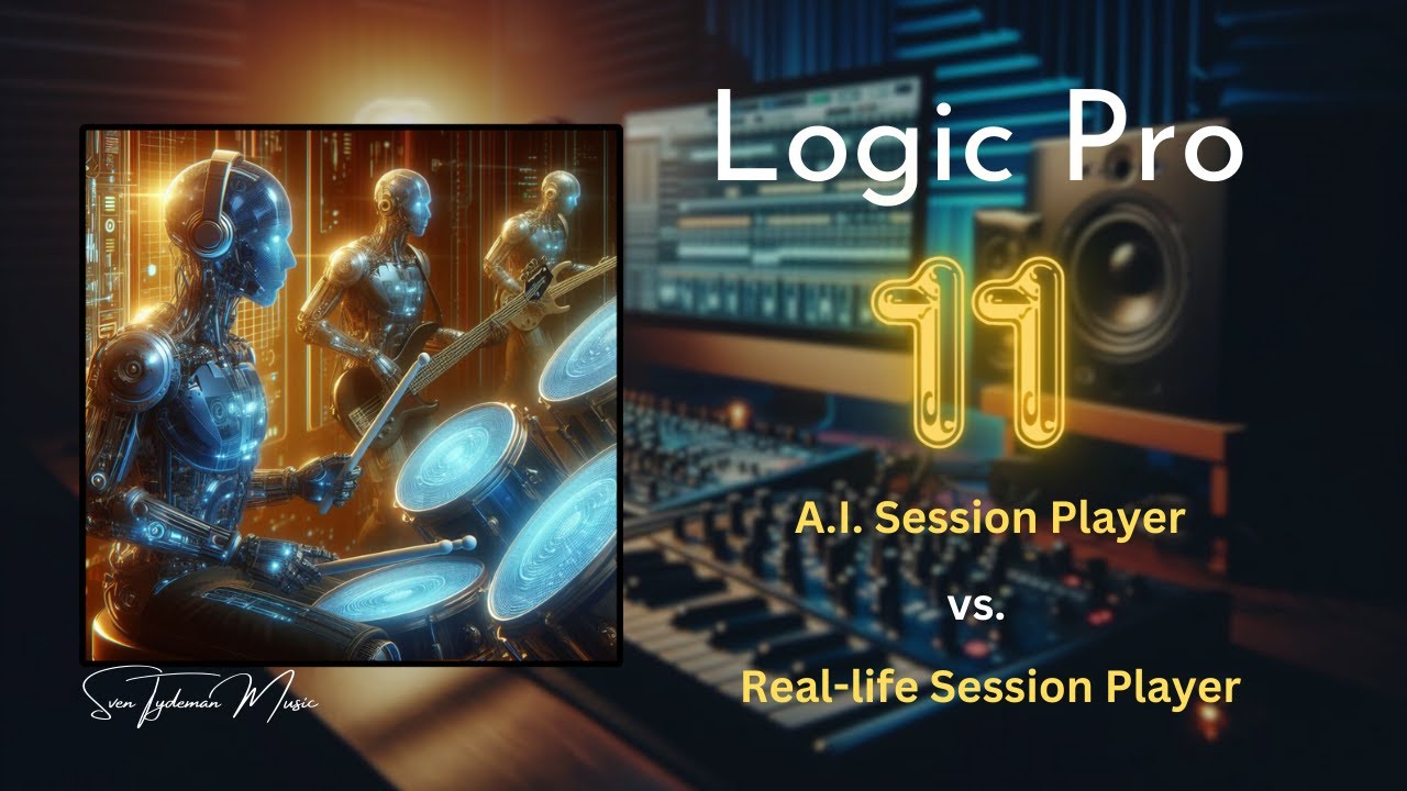 ИИ-сессионный музыкант в Logic Pro 11 против живого сессионного музыканта