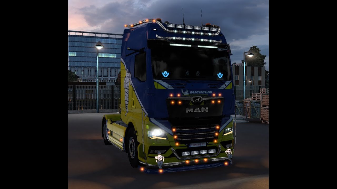 Euro Truck Simulator 2 - Building a truck with mods for TruckersMP