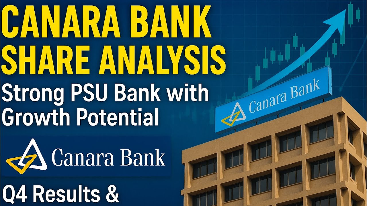Canara Bank Share Analysis | Strong PSU Bank with Growth Potential | Q4 Results & Long-Term Outlook