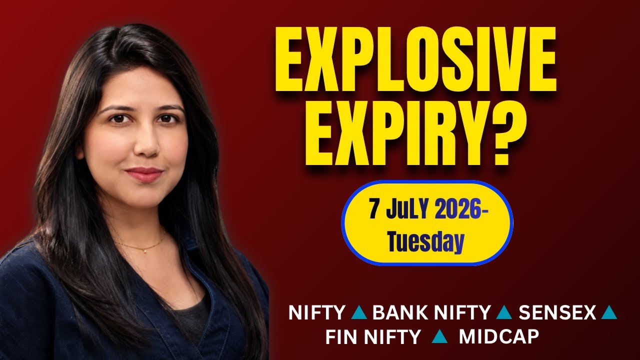 Nifty Tomorrow & Bank Nifty Prediction for 7 July 2026 | Sensex tomorrow | Payal Arora