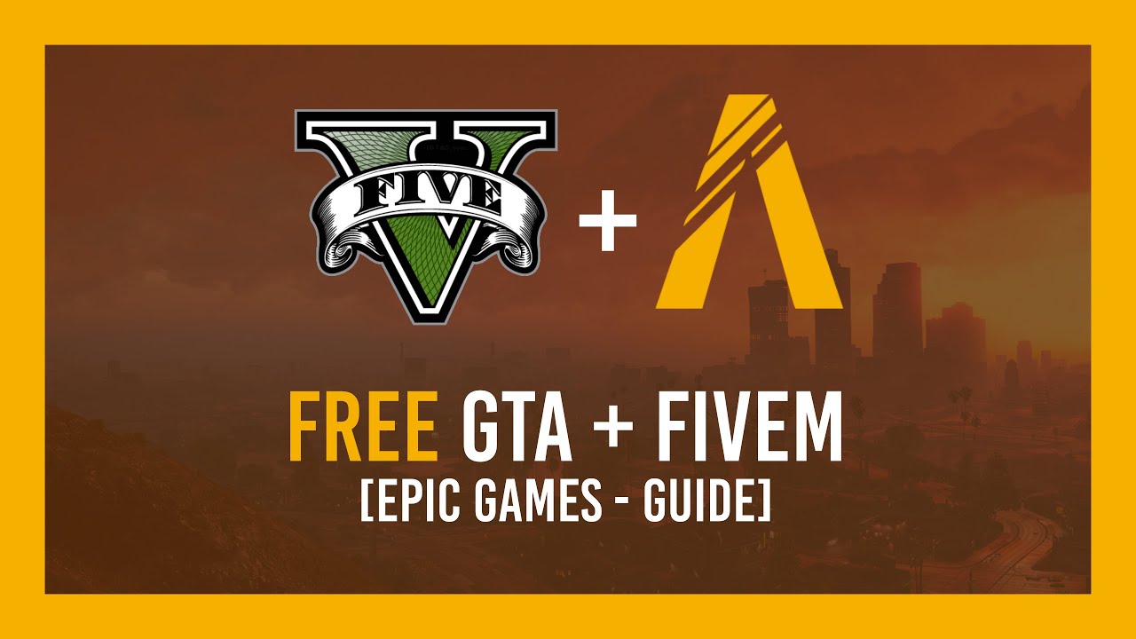 How to: GTA V Free + FiveM Setup Guide | Epic Games - Giveaway