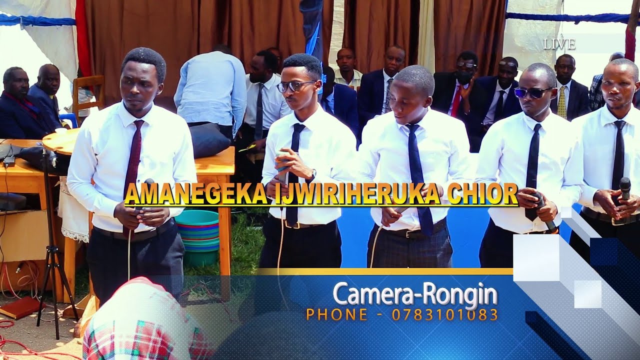 AMANEGEKA BY IJWIRIHERUKA CHOIR ( live perfomance)