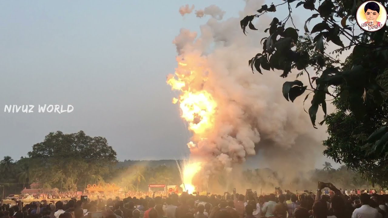 Kuttiyankavu Pooram Vedikettu || കുറ്റിയങ്കാവ്&zwnj; പൂരം വെടിക്കെട്ട് #nivuzworld  #fireworks #vedikettu