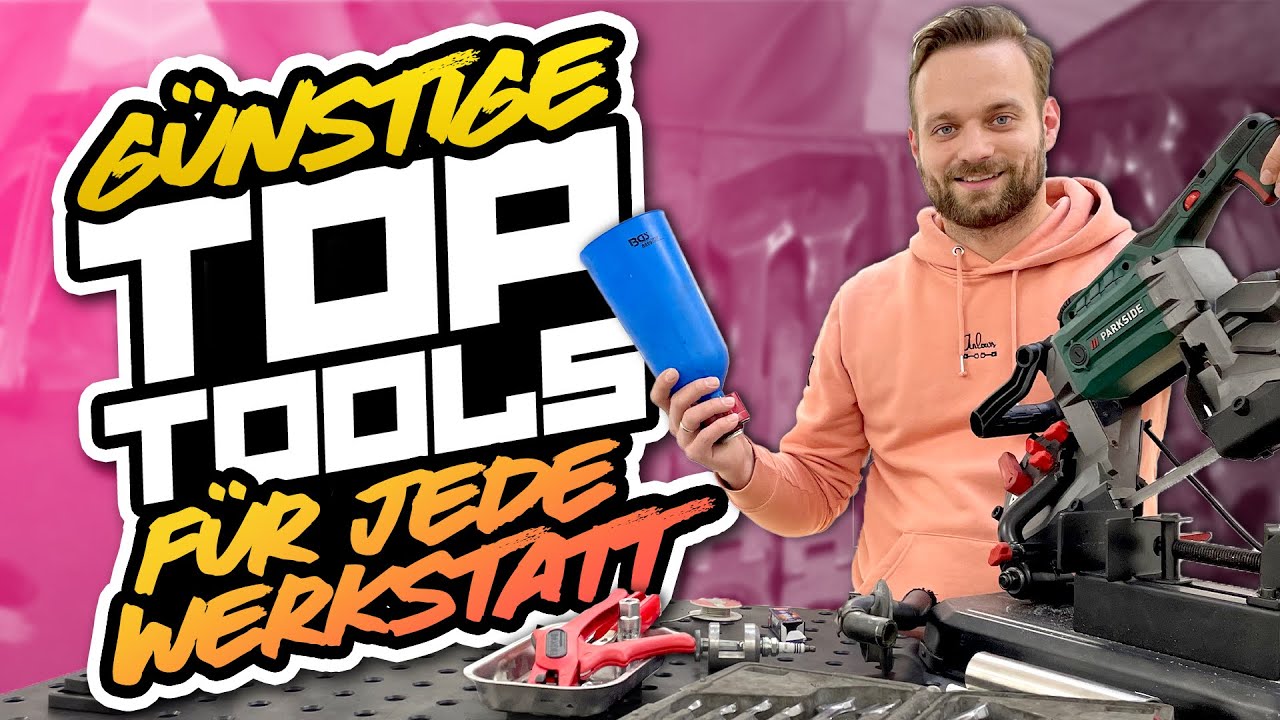 Diese GÜNSTIGEN Tools braucht JEDE Werkstatt! Meine Top 10 WERKSTATTHELFER | Philipp Kaess |
