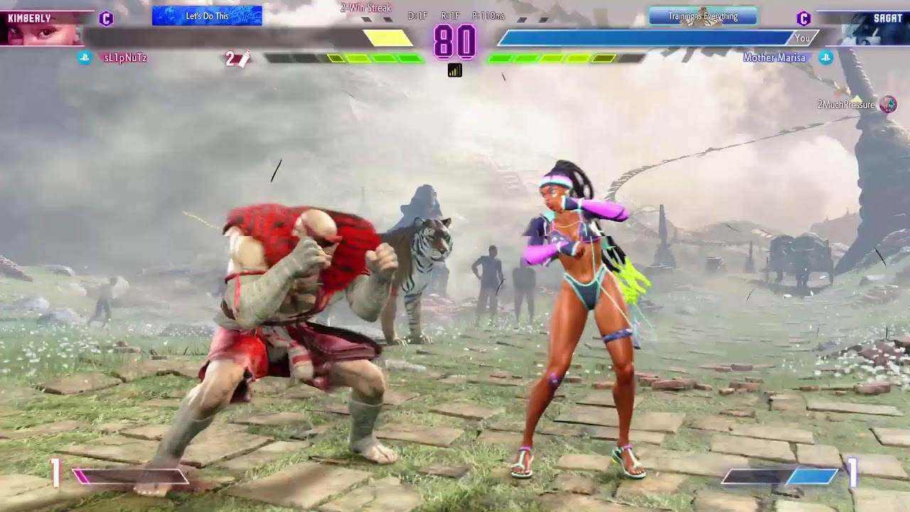 Tilting and losing MR w/ Marisa/Sagat