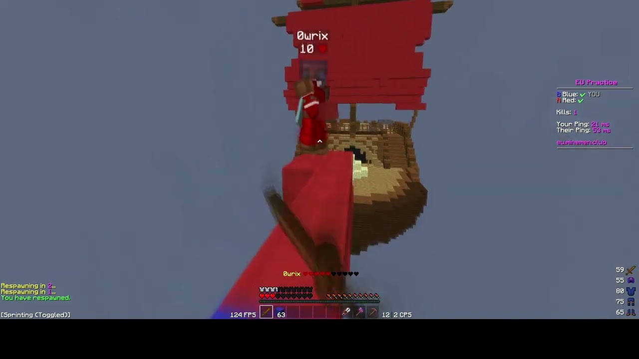 BedFight Minemen Club Gameplay *CHILL*