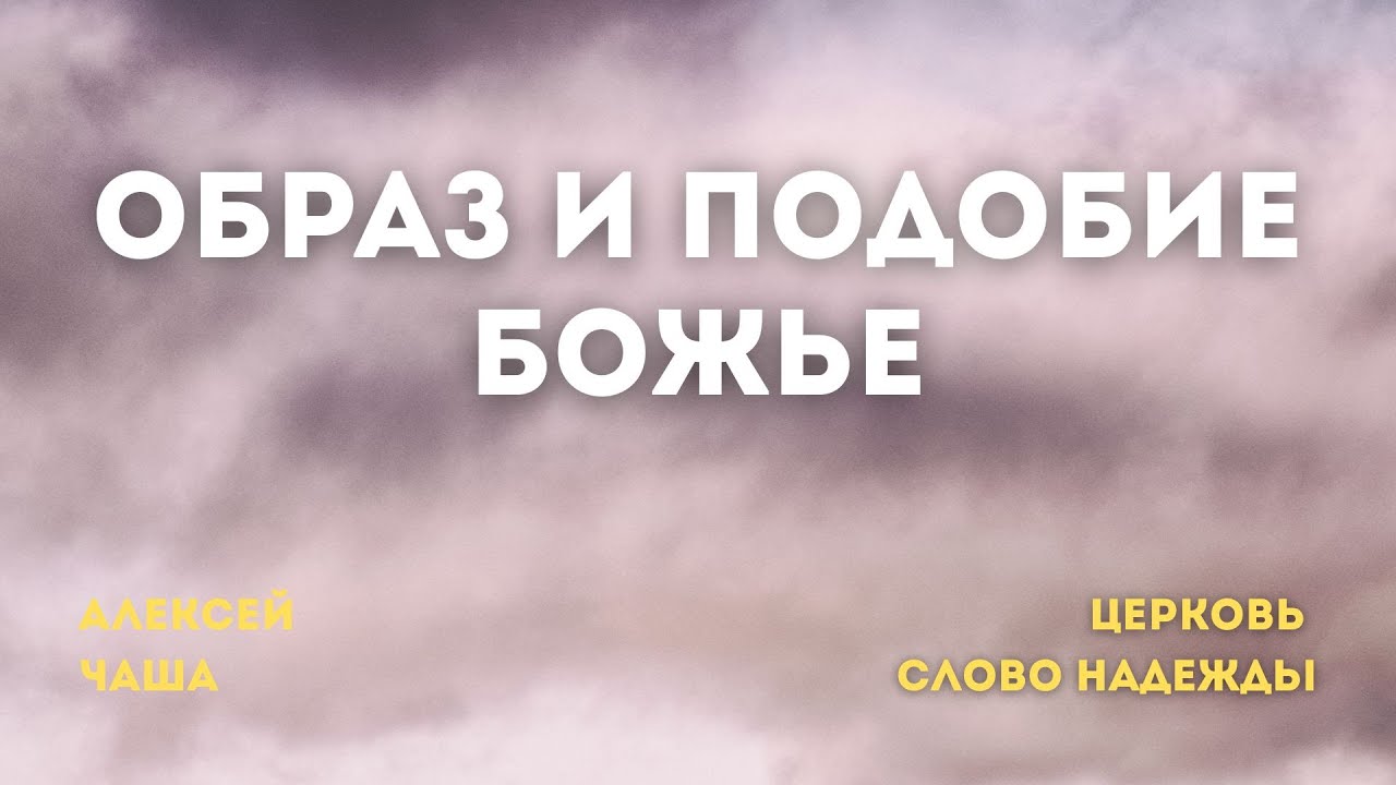 Образ и подобие Божье | Алексей Чаша | Служение 14.12.2025