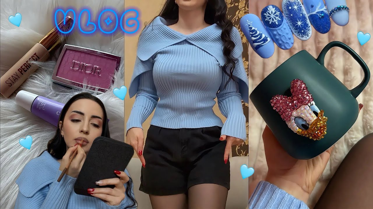 ATAM ANAMI BLOKLAYIB 😅 HEÇ YER İŞLƏMİR 🩵 QONAĞLARNA 2ci GÜN ❄️ VLOG Ayka 14