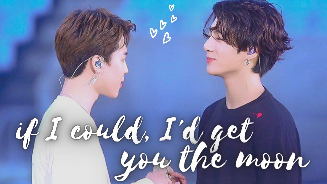 if I could, I'd get you the moon - jimin and jungkook (jikook - kookmin)