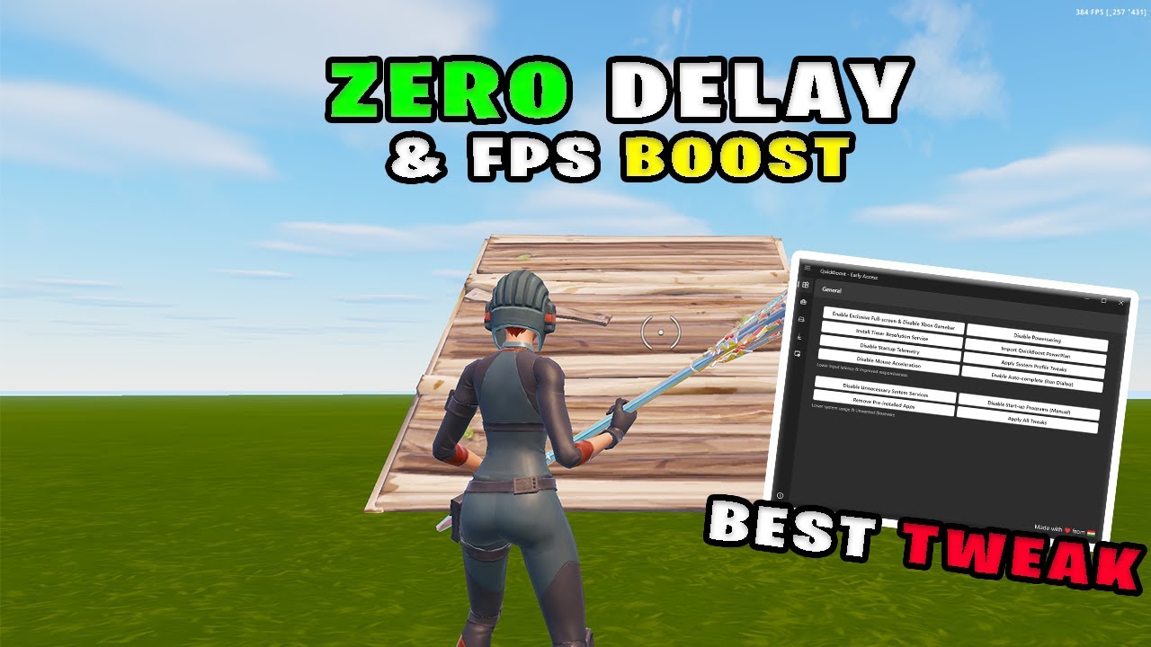 🎯Best Tweaking Software for Fortnite (QuickBoost)🎯