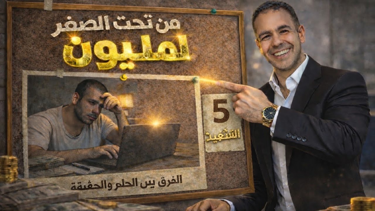 من تحت الصفر لمليون | 5️⃣ التنفيذ.. تحويل الأفكار لفلوس ونتايج على أرض الواقع  .. 