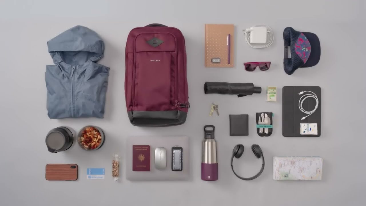 HOW TO... PACK YOUR NH ESCAPE 500 QUECHUA BACKPACK 23L (first generation)