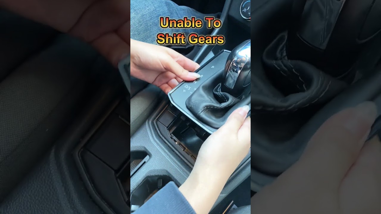 What to do when your car won't shift into gear? #driving #car#tips #skills #carsoft #automatic