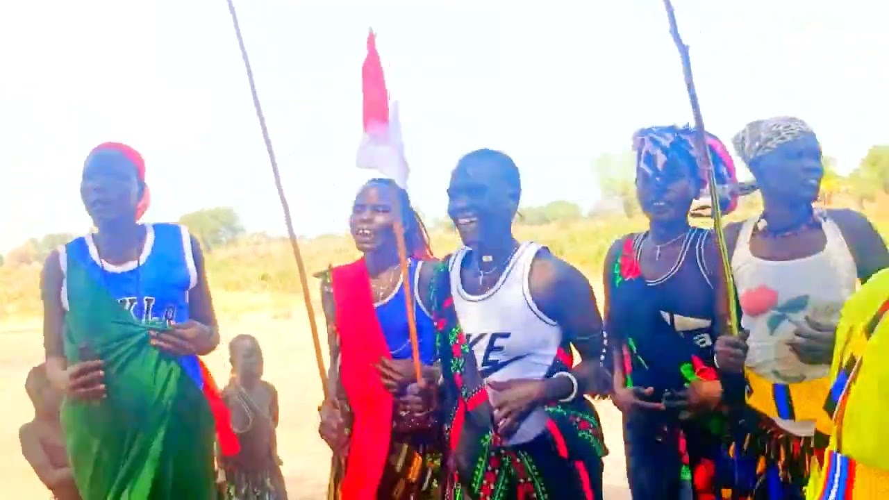 Gwele women, Mundari Cultural dance south Sudan 🇸🇸