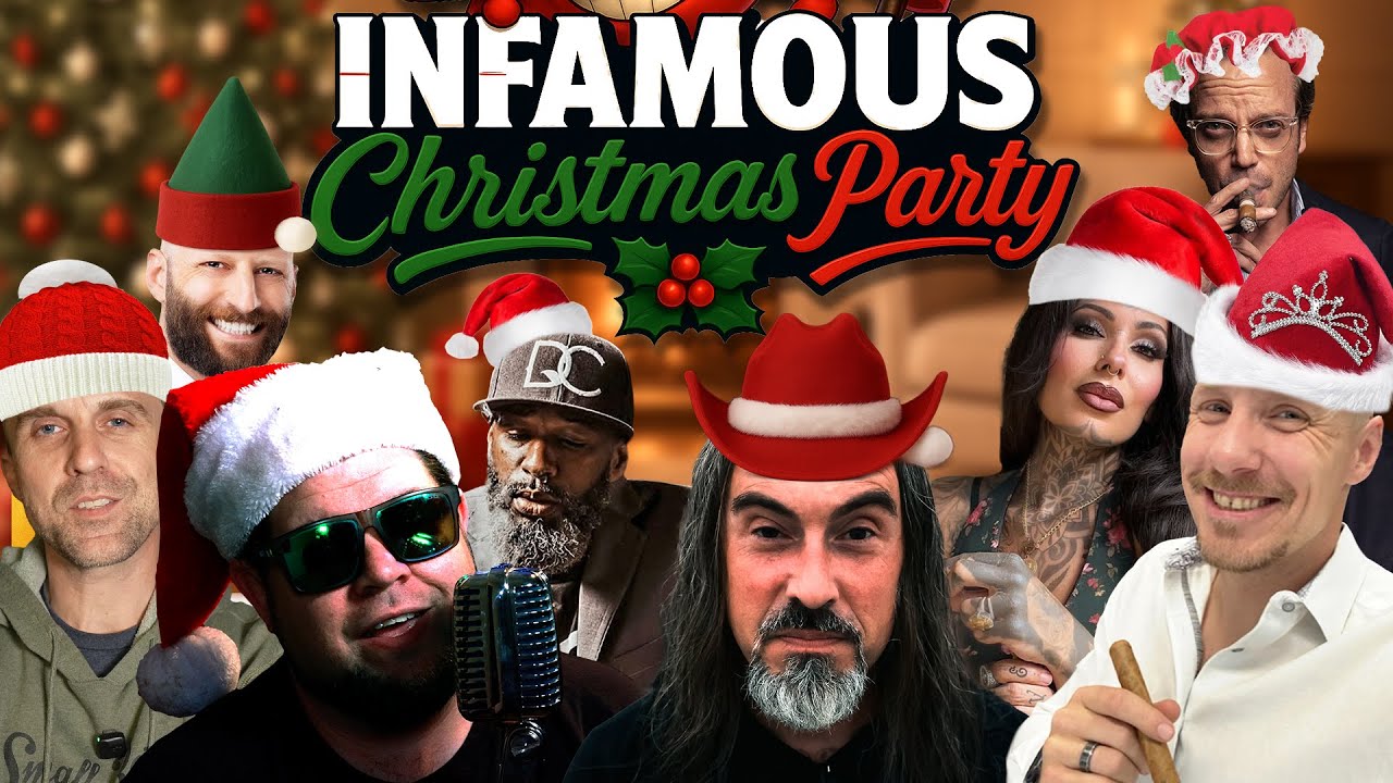 The Infamous Christmas Party | Cigars Daily Matt Booth Michael Herklots Davidoff Cigar Hound Dog