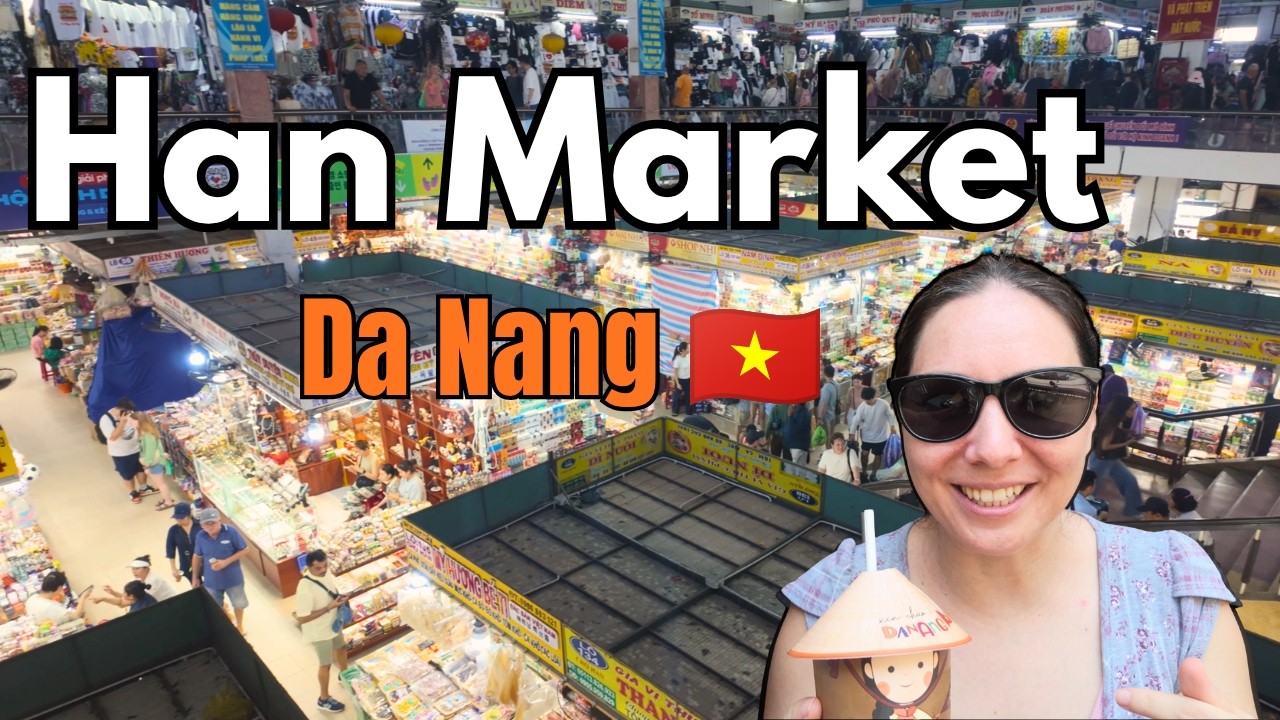 Our first time at Han Market in Da Nang - We Went Souvenir Shopping