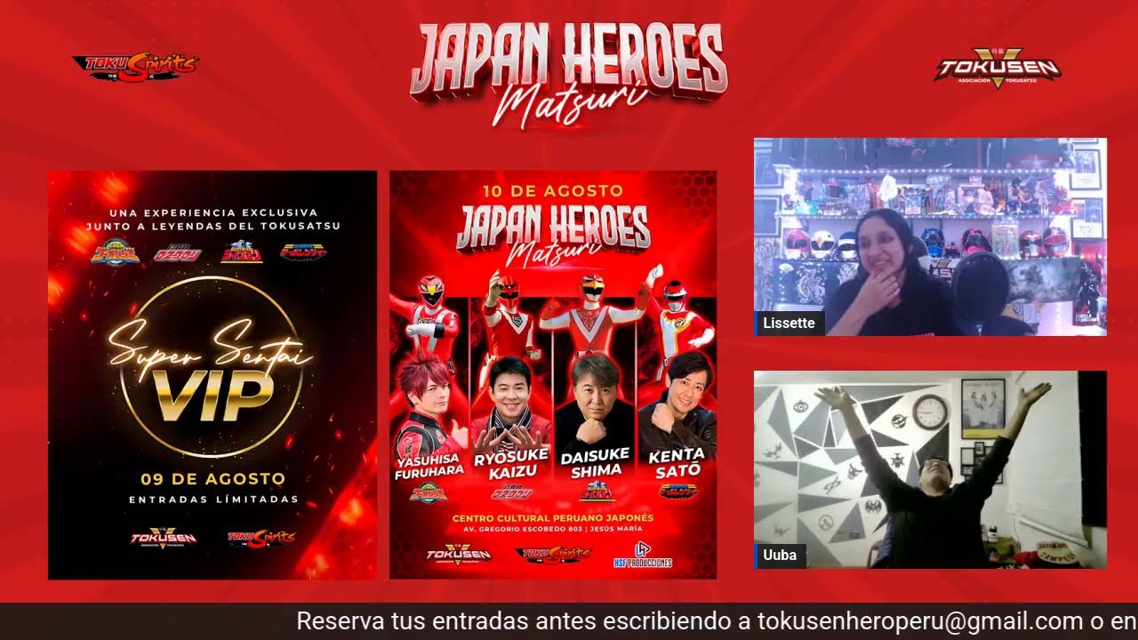 JAPAN HEROES MATSURI EMPIEZA EN 1 SEMANA