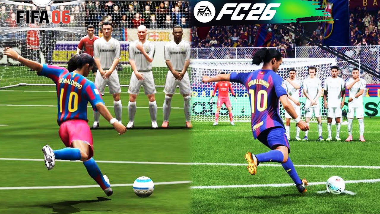 Штрафные удары от FIFA 94 до FC 26
