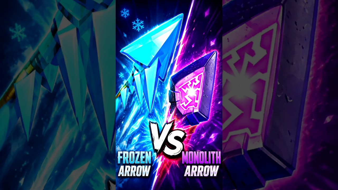 NEW MONOLITH ARROW VS FROZEN ARROW|CLASH OF CLANS