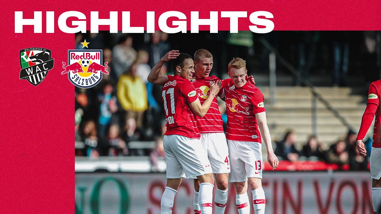 60s HIGHLIGHTS BUNDESLIGA | WAC 1-4 Salzburg | Deutlicher Ausw&auml;rtssieg
