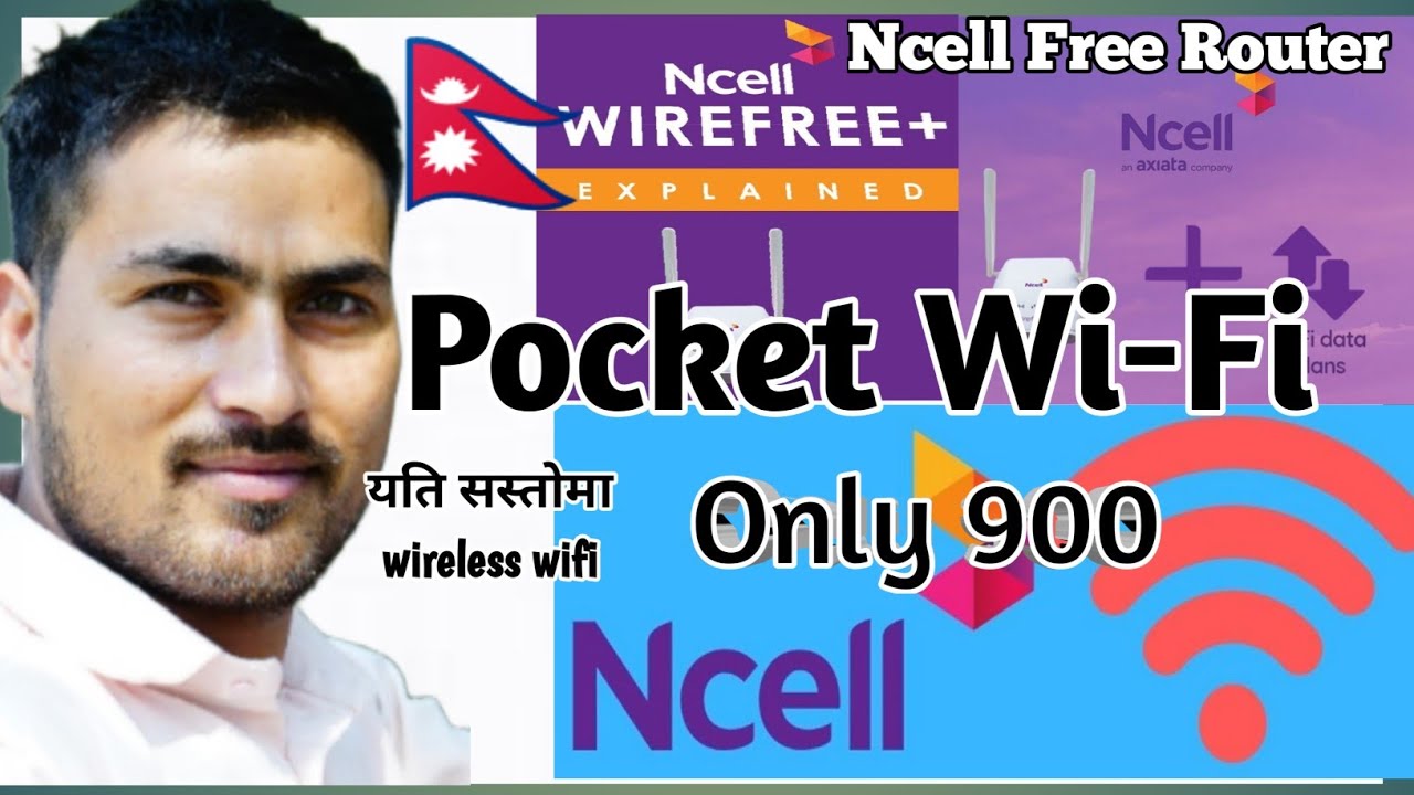 Ncell Pocket WiFi/Wireless 4G Ncell Router/ high speed wifi/ how to setup WiFi Router