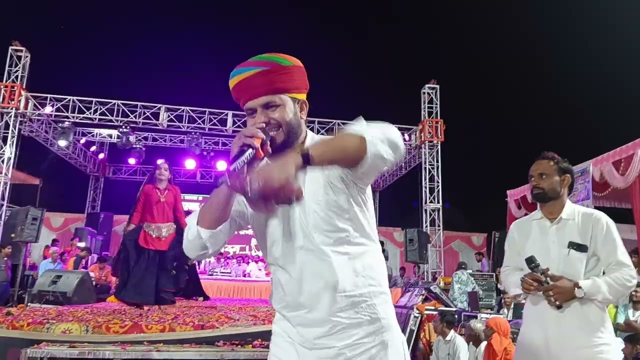 प्रकाश चंद एंड मुकेश मुक्कड़ का न्यू भजन  श्री राम नंदी गौशाला श्रीमाधोपुर 