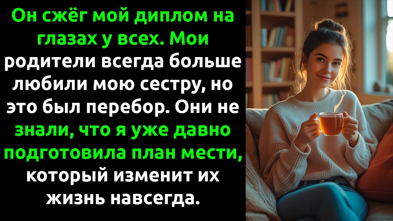 Отец сжёг МОЙ ДИПЛОМ на выпускном... — и он ПОЖАЛЕЛ об этом уже через неделю!
