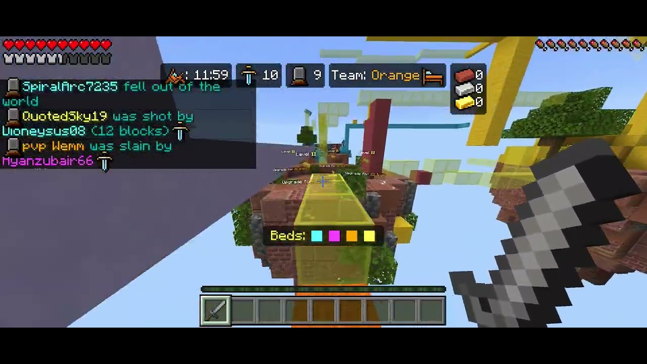 Minecraft bedwar 