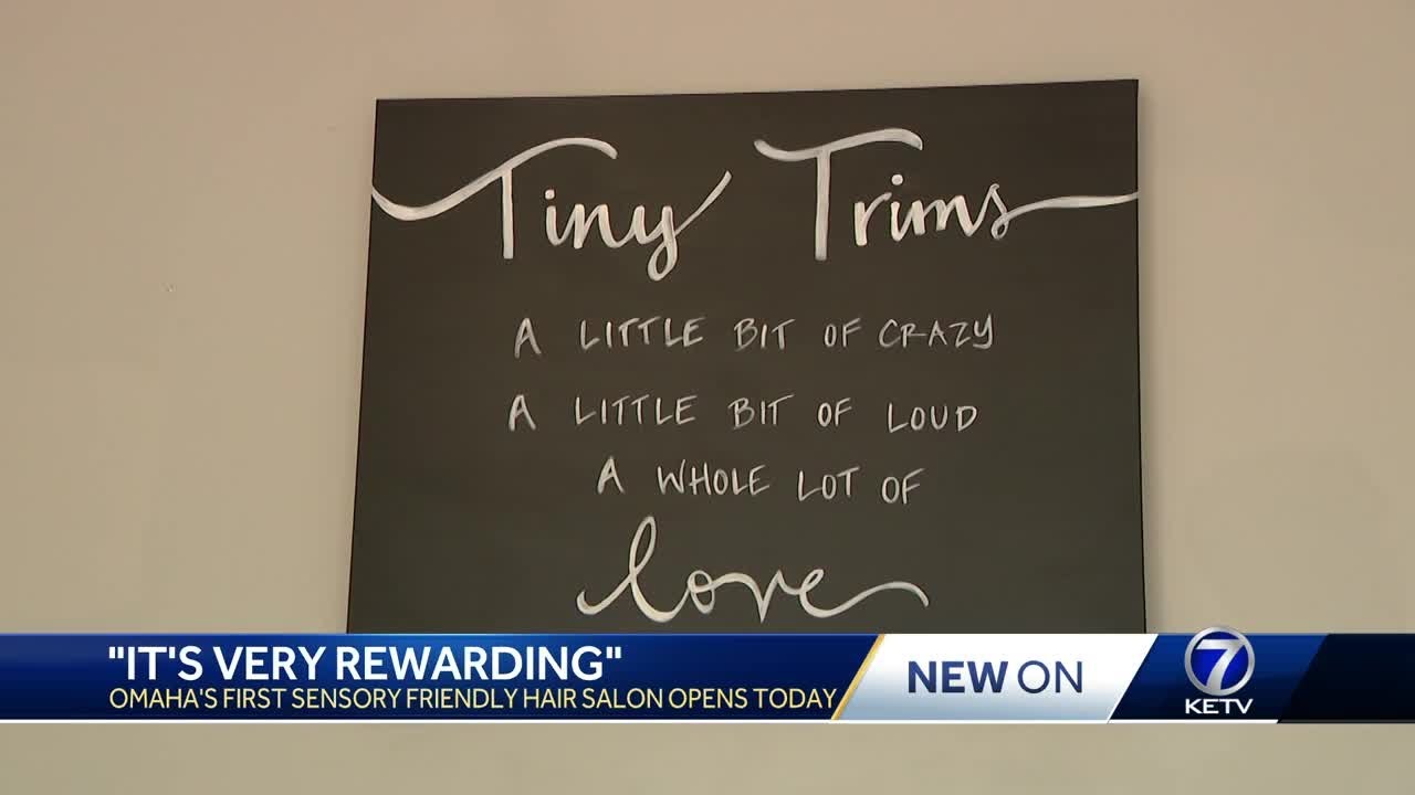 New hair salon that caters to kids with sensory needs opens in West Omaha