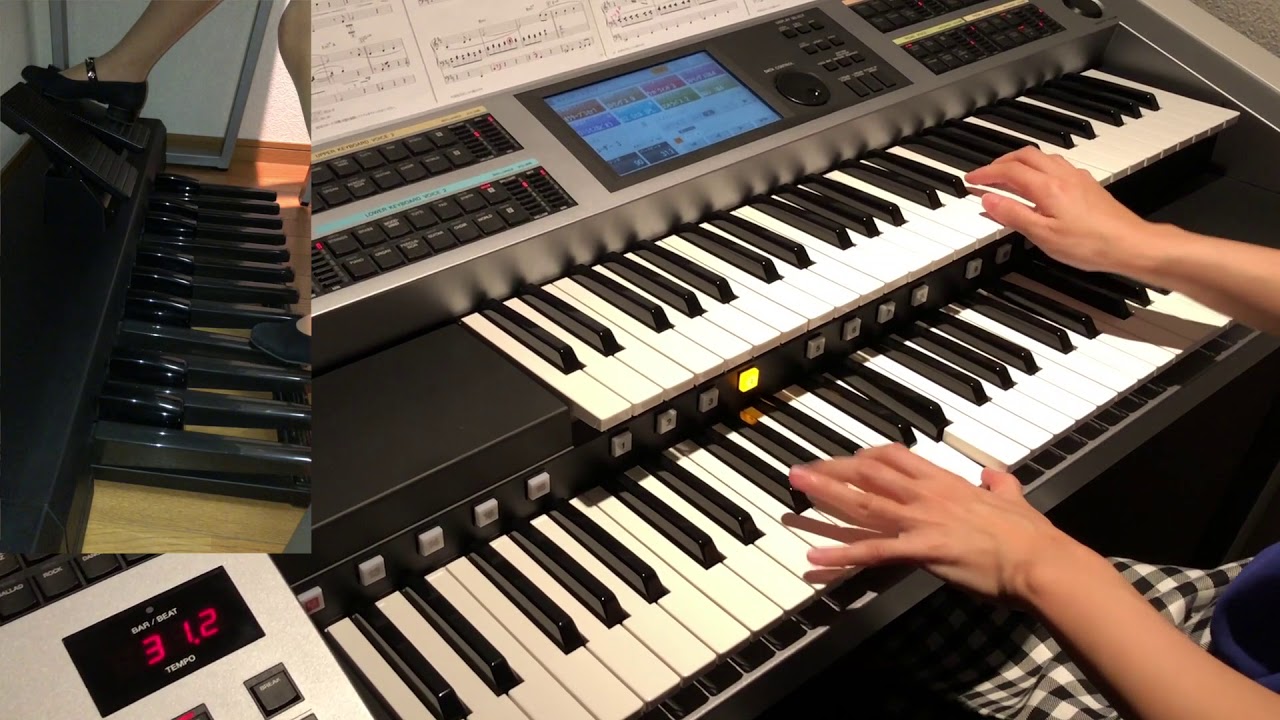 ふるさと　エレクトーン演奏