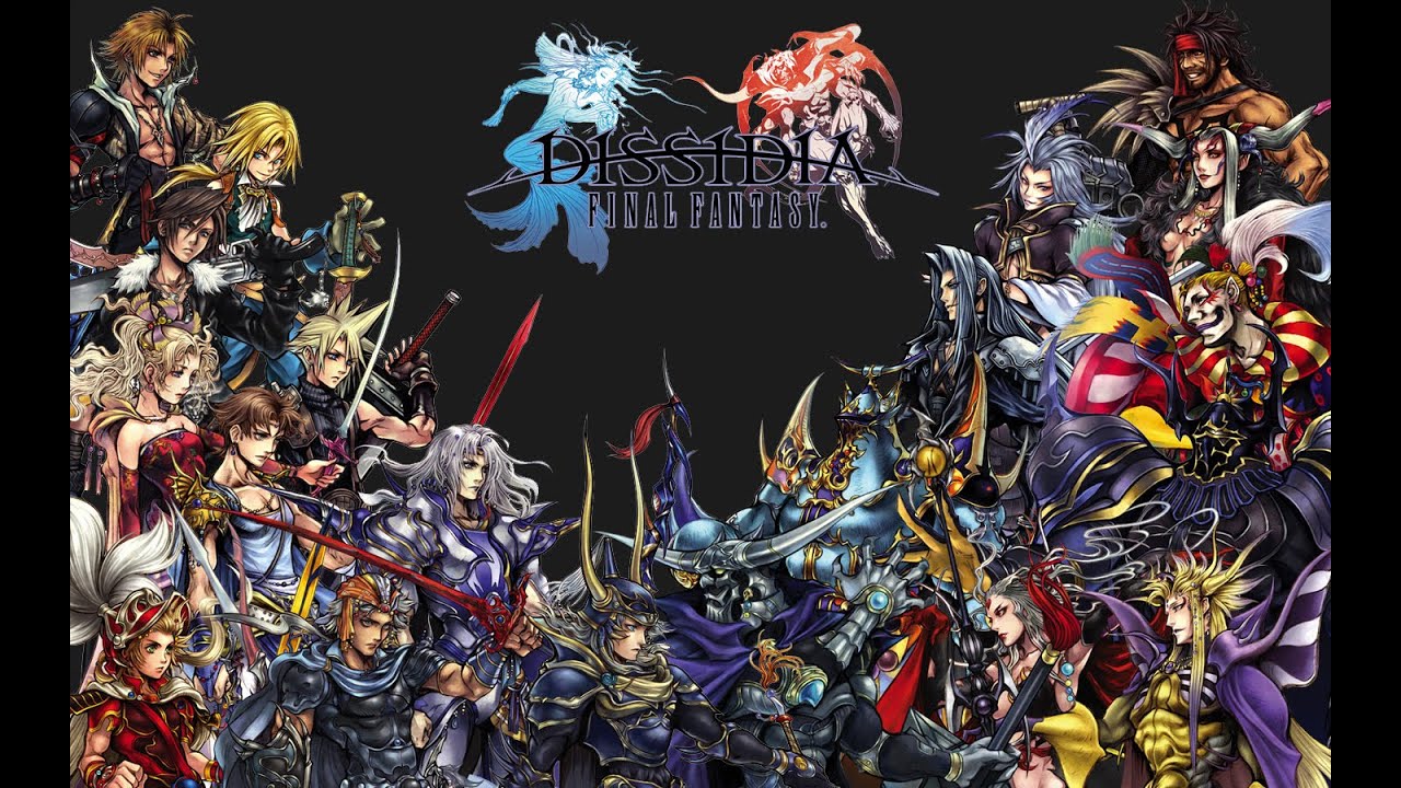 Dissidia Final Fantasy (фильм) ВСЕ кат-сцены + игровой процесс с субтитрами