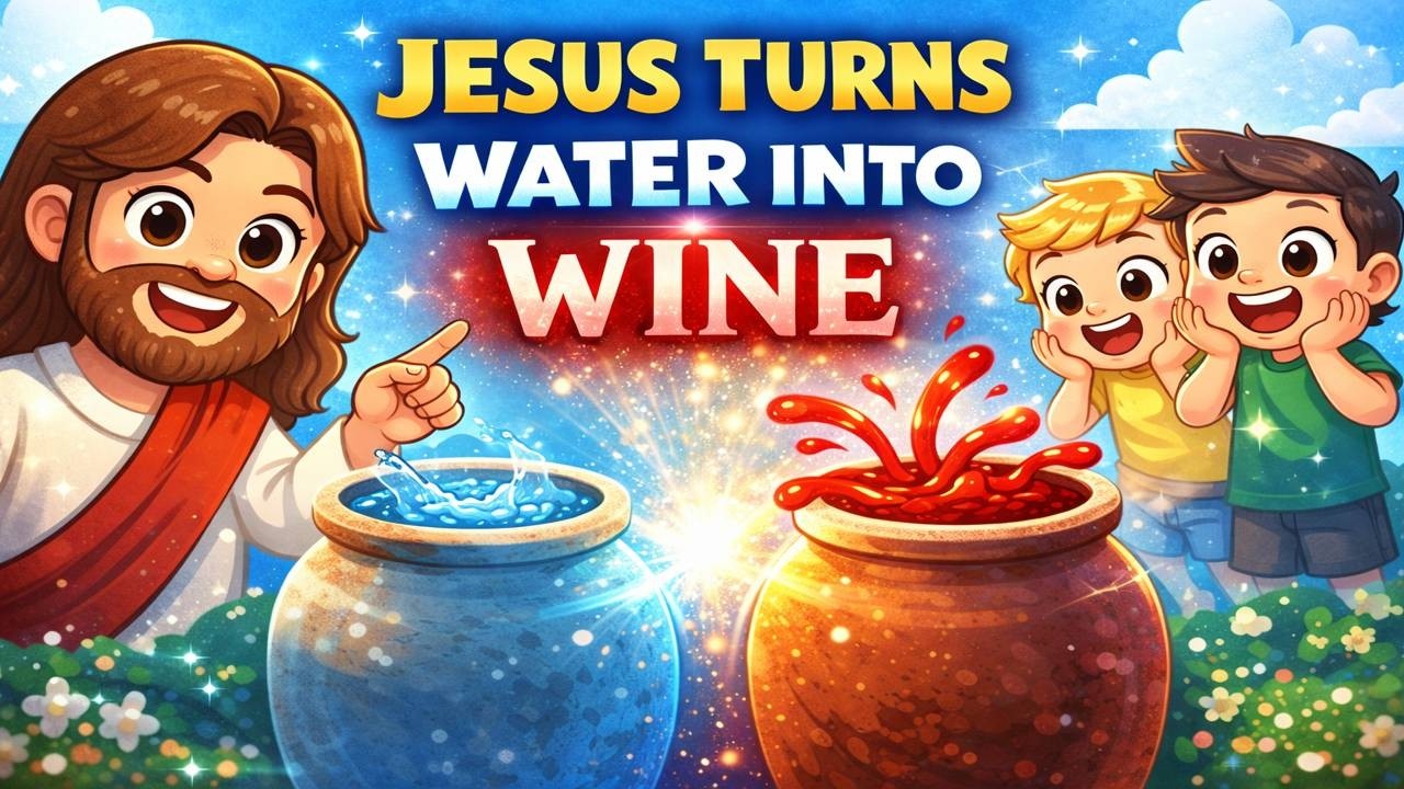 Jesus Turns Water Into Wine | First Miracle of Jesus