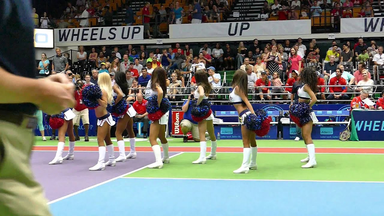 World TeamTennis 2015: Washington Kastles cheerleaders in slow motion! - Meniscus Magazine