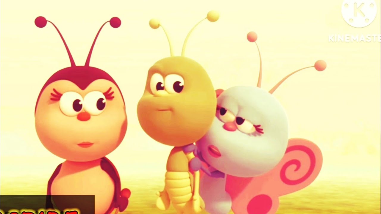 Little Bugie Bugs Get Scared of the Skeleton Monster 💀🐞/ Sponsored by Gamavision Csupo effects 