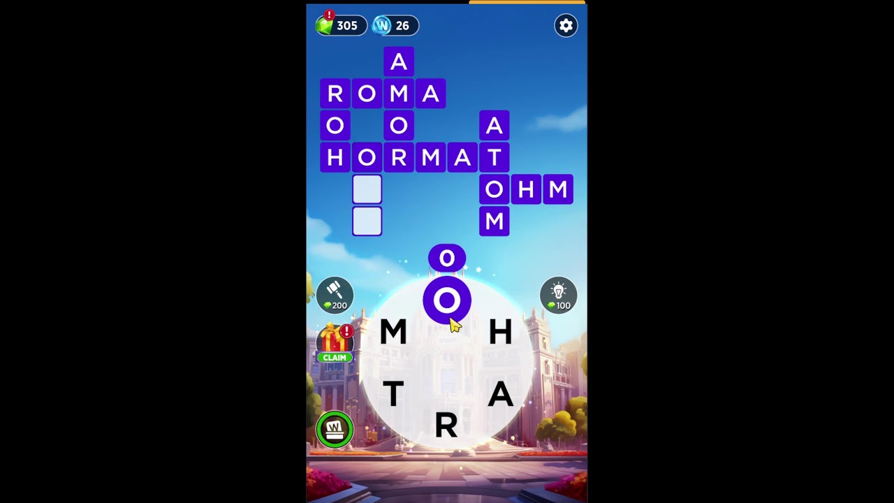 Lanjut tebak kata Word of wonders