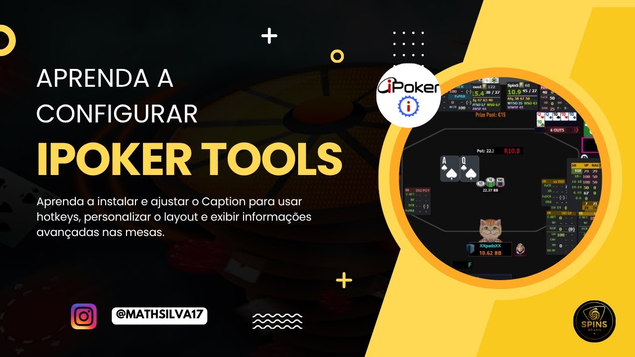 APRENDA A CONFIGURAR O IPOKER TOOLS