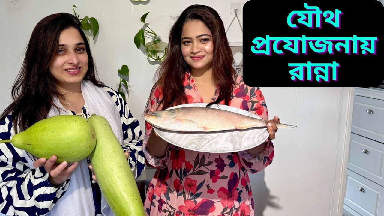 বেনজিরের বাসায় যৌথ প্রযোজনায় রান্না, দুপুরটা ছিল স্পেশাল ভ্রমণ।|JF DISHA VLOGS||Bengali Cooking|