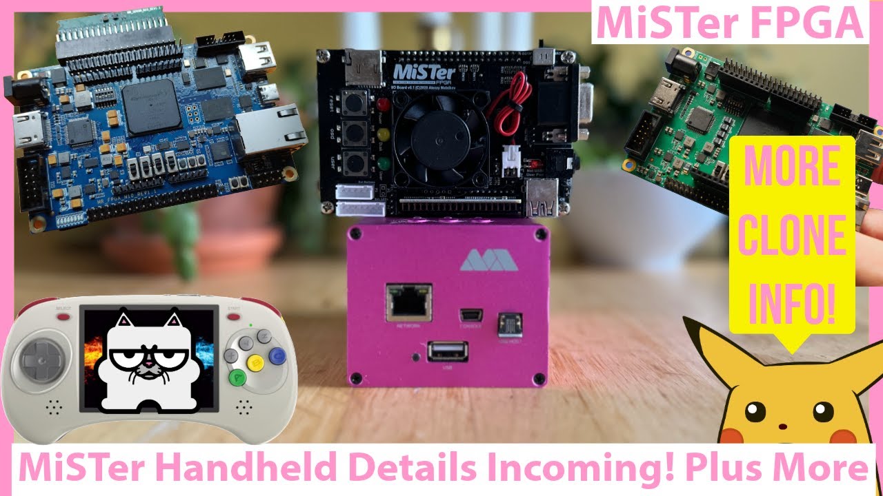 MiSTer FPGA $150 Handheld Coming Soon! New Details, Pricing and More Clone DE10 News