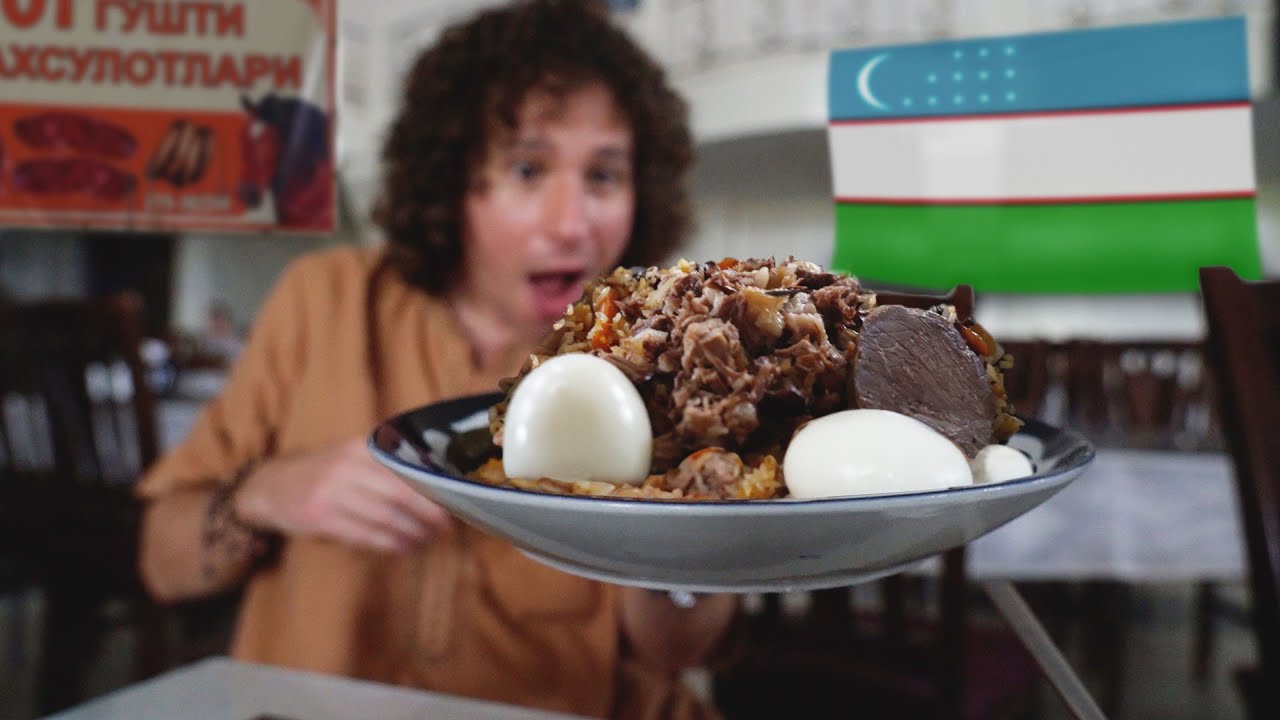 Пробуем уличную еду в УЗБЕКИСТАНЕ 🇺🇿🍚