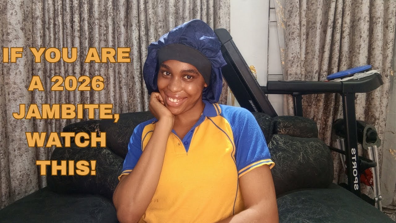 2026 Jamb is not for the lazy, start studying now!