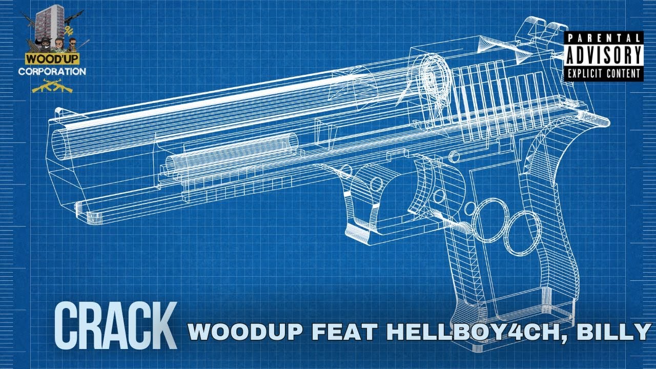 Woodup - Crack feat HELLBOY4CH, Billy (Visualizer)