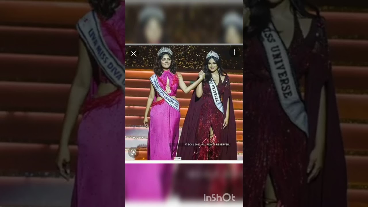 #Liva Miss Diva 2022 Crowing moment with miss univers Harnaz sandhu