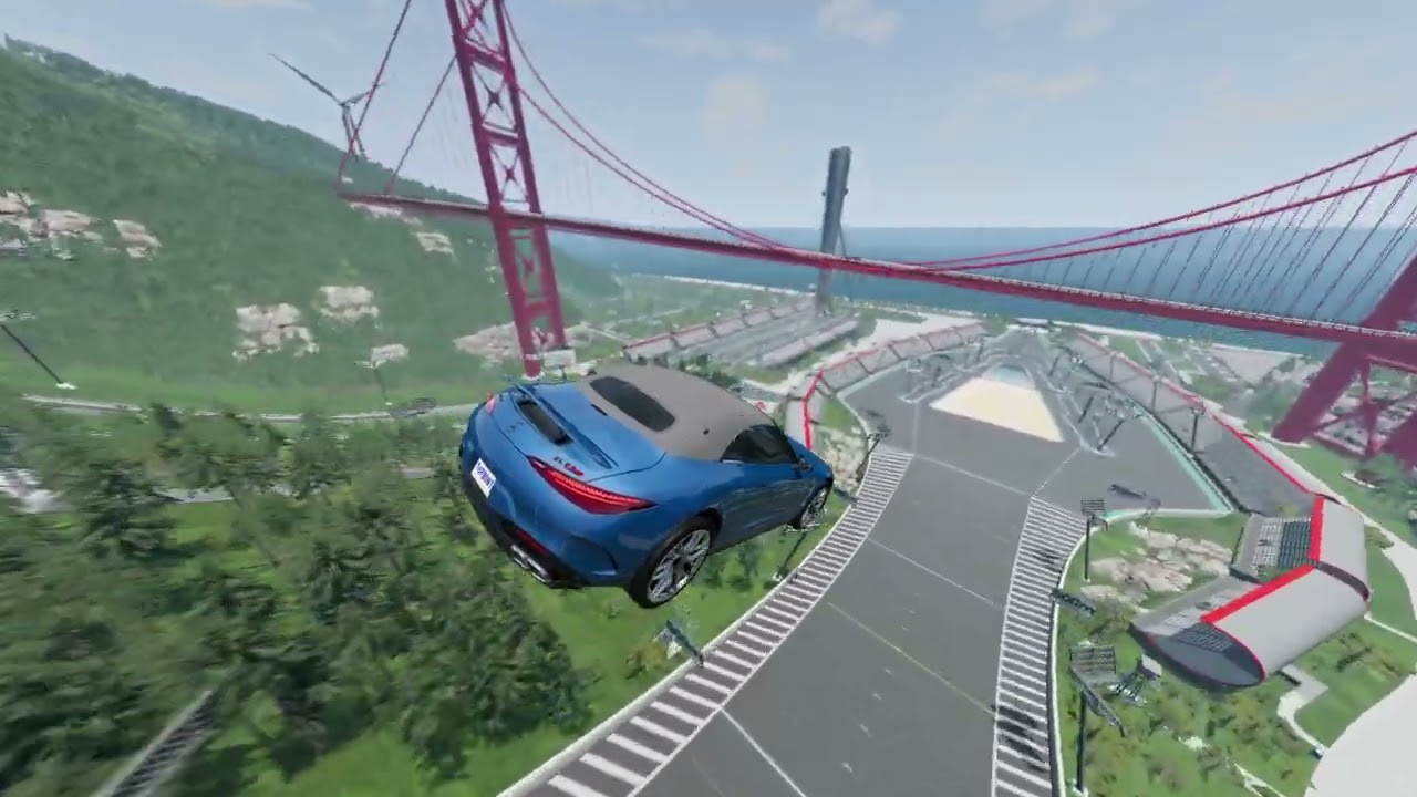 Big ramps with expensive cars and powerful cars #1