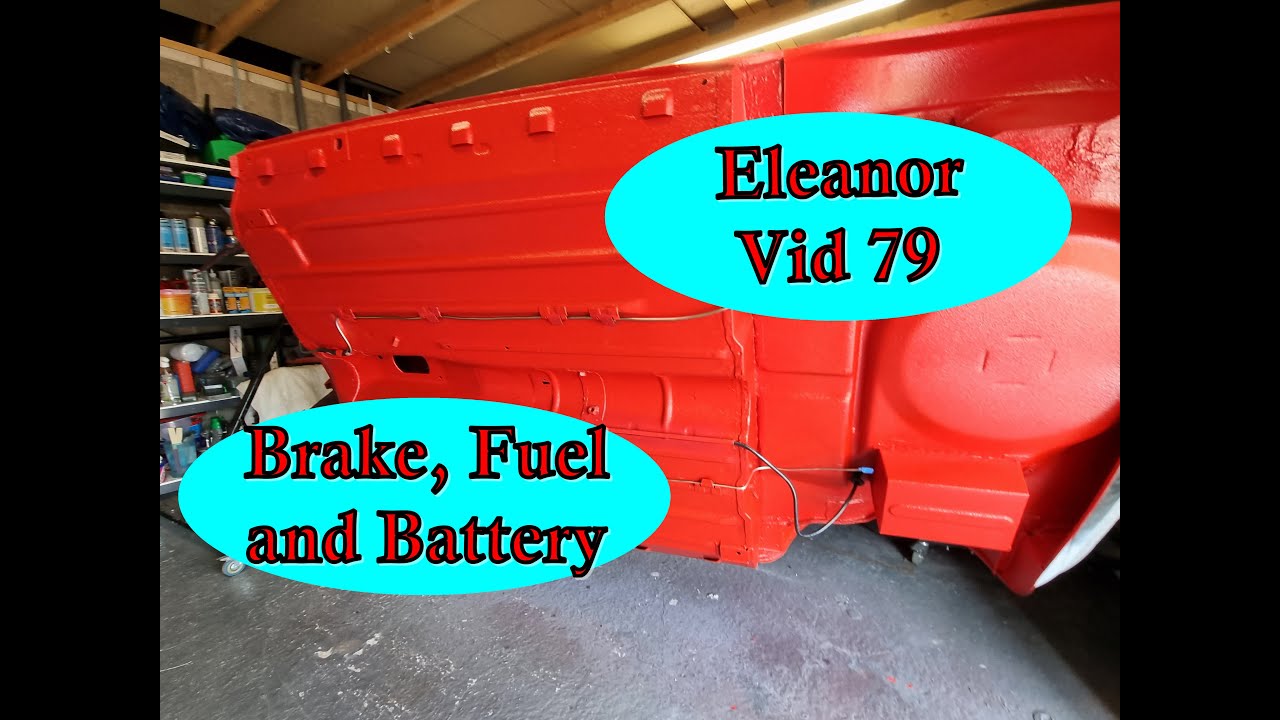 Classic Mini Restoration: Eleanor Video 79, Brake and Fuel Pipes and Battery Cable