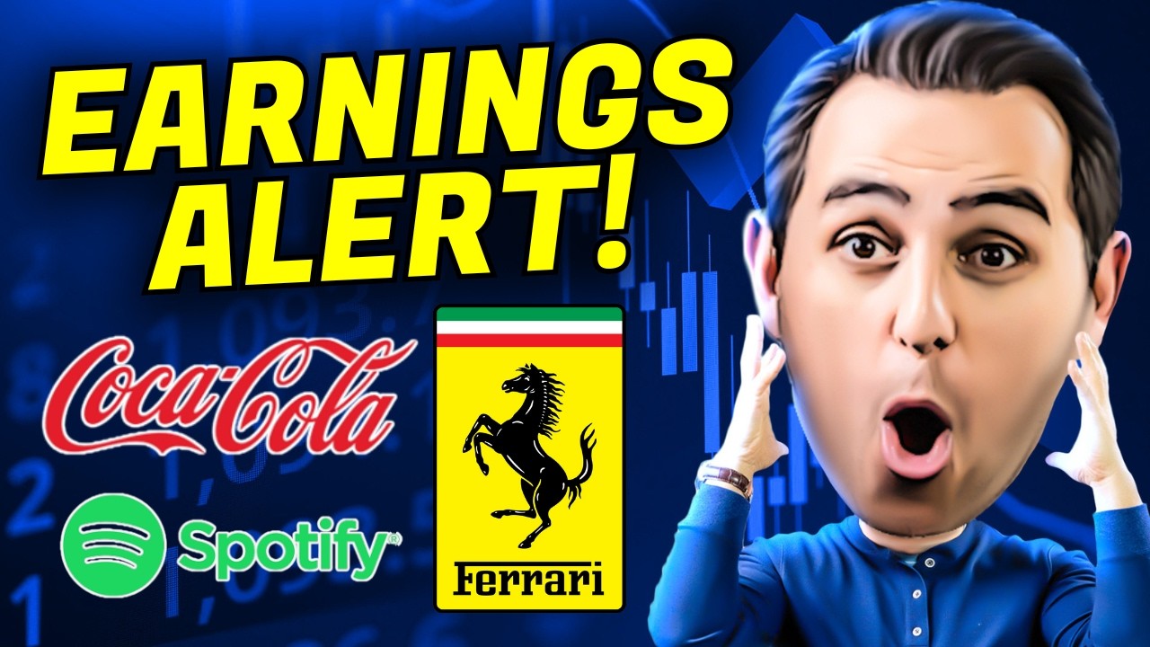 Paul Reacts to Coca Cola, Ferrari, and Spotify Stock Earnings
