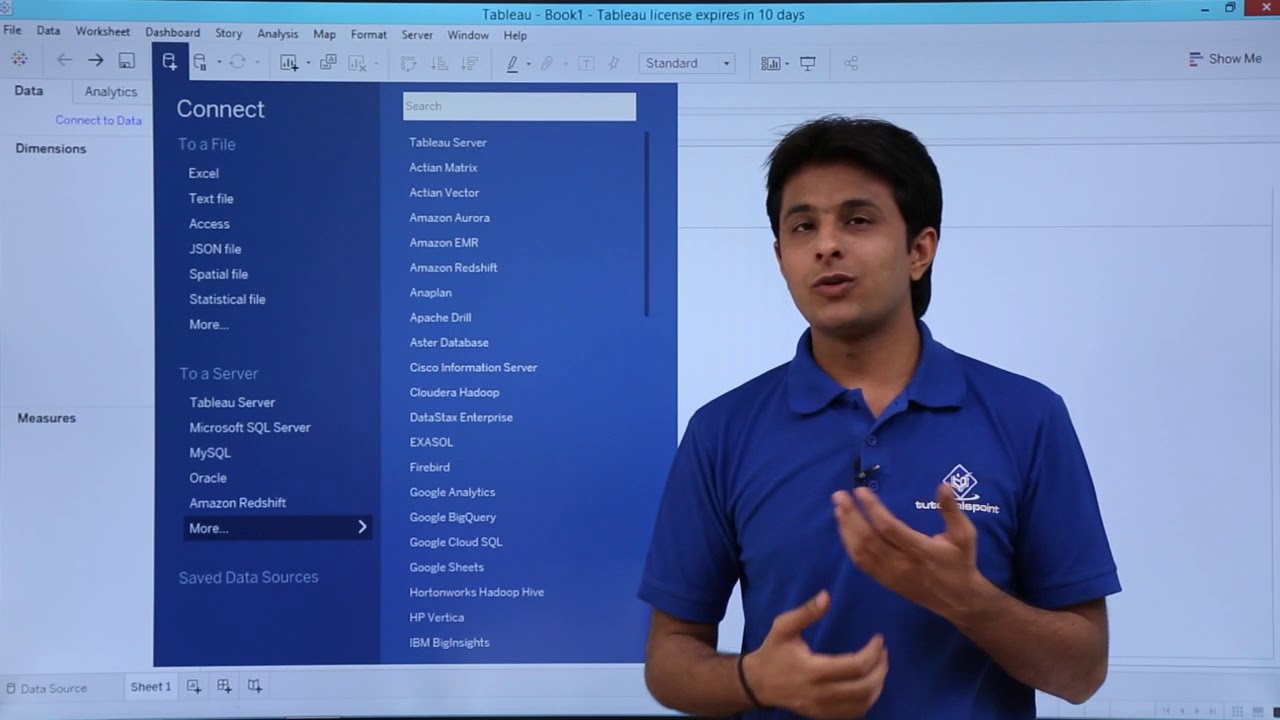 Tableau - Connecting With Different Database
