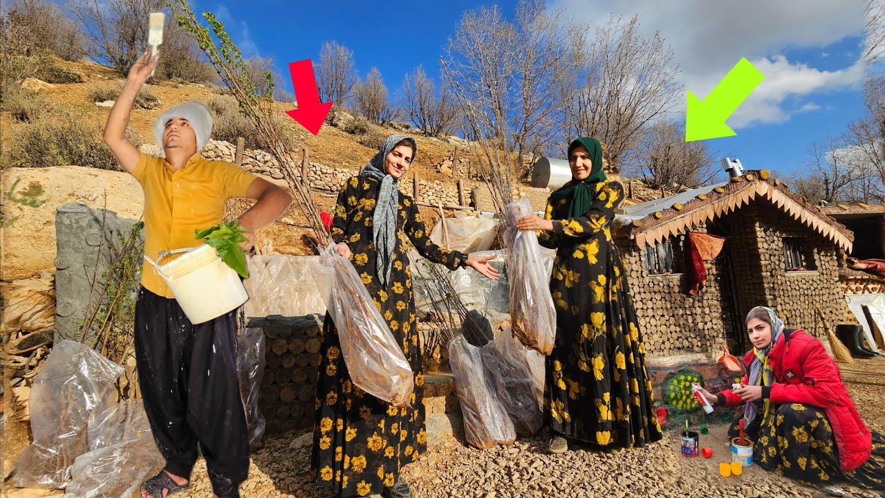 Brave Nomadic Mother and Unexpected Family Reunion in the Mountains