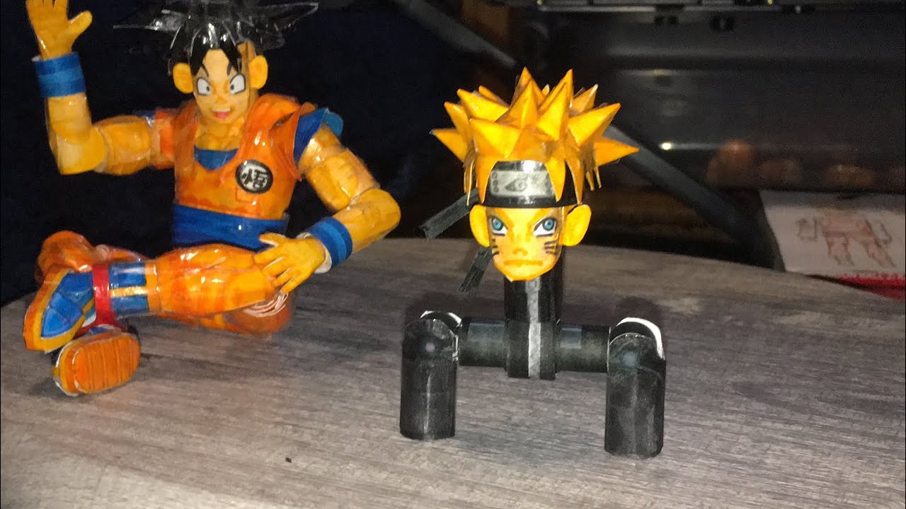 How To Make Naruto's Shoulders And Arms | How To Make A Mini Paper Action Figure Episode 5