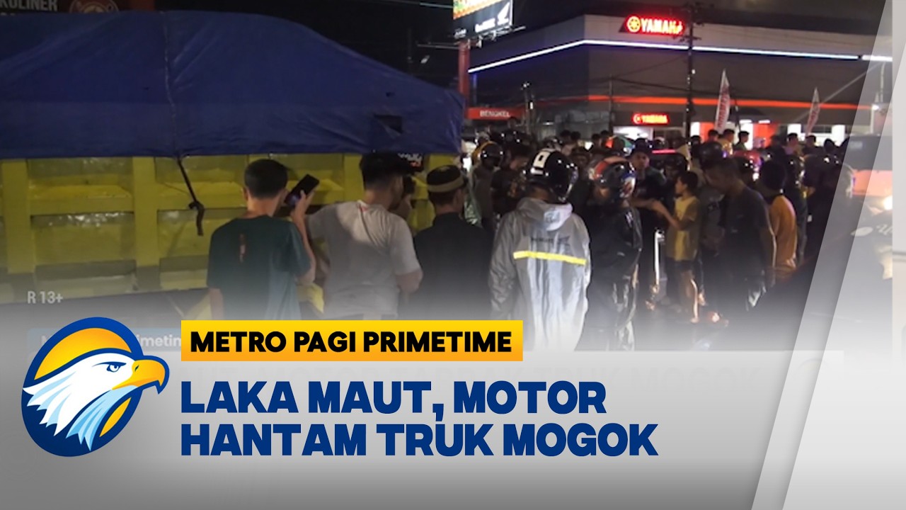 Kecelakaan Maut di Makassar, Pemotor Tewas Hantam Truk Mogok - [Metro Pagi Primetime]